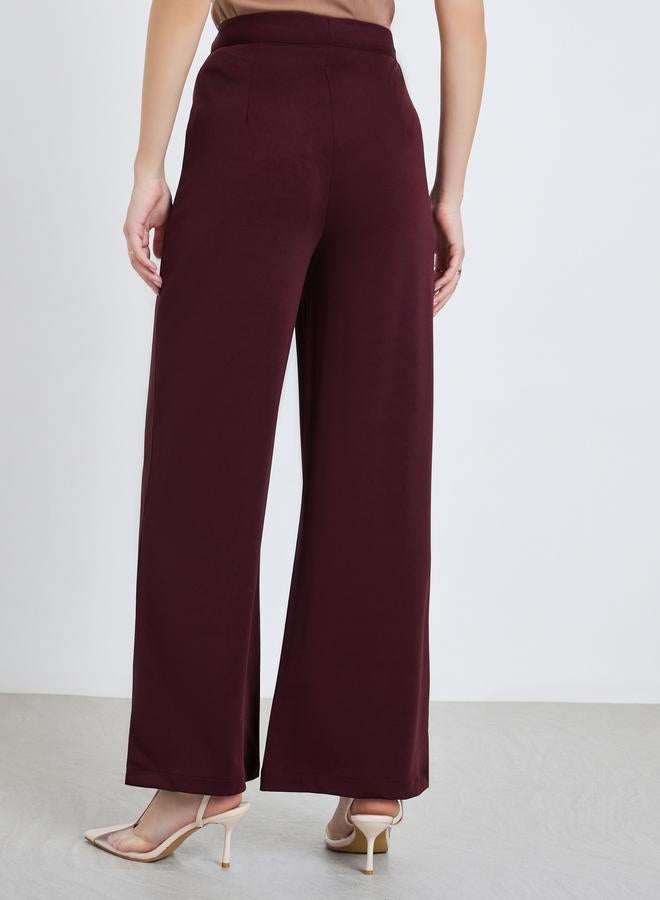 ستايلي بنطال بأرجل واسعة للنساء - Image 3